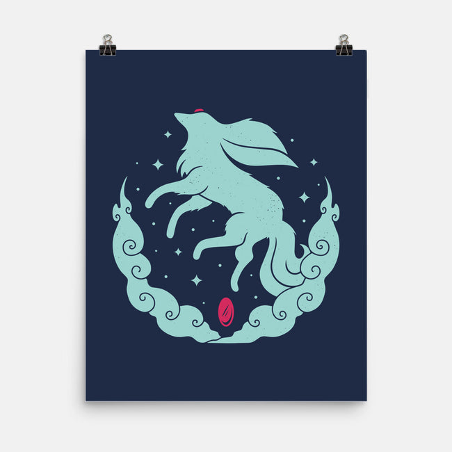 Ruby Magical Creature-none matte poster-Alundrart