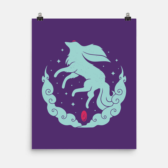 Ruby Magical Creature-none matte poster-Alundrart