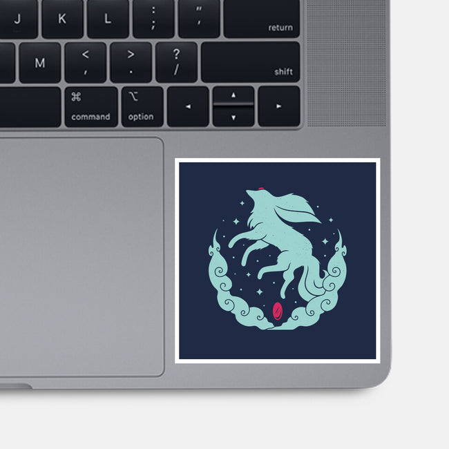 Ruby Magical Creature-none glossy sticker-Alundrart
