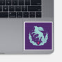 Ruby Magical Creature-none glossy sticker-Alundrart