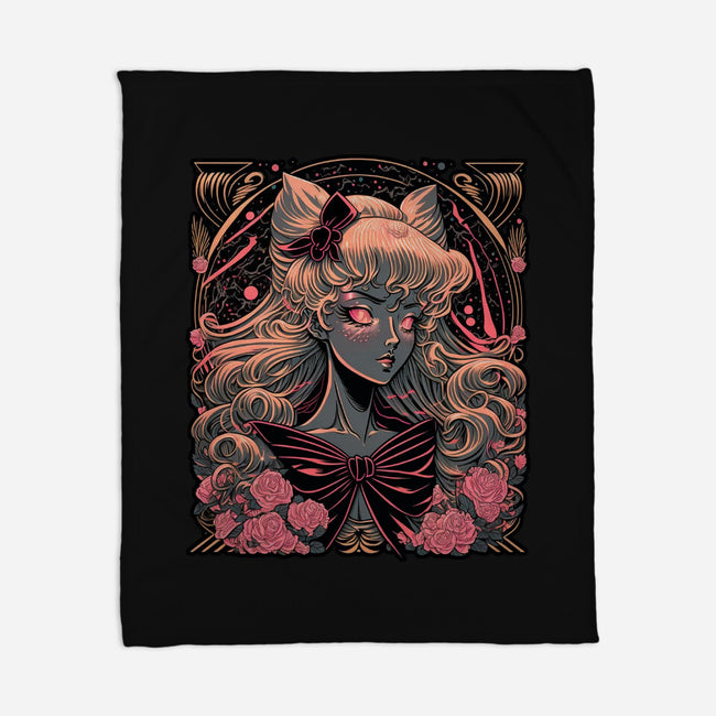 The Black Lady-none fleece blanket-Syiavri