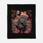 The Black Lady-none fleece blanket-Syiavri