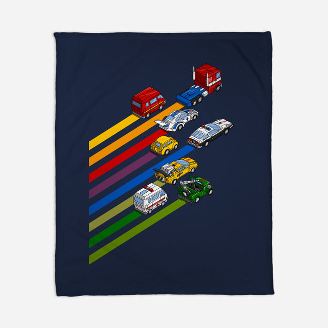 Let's Roll Out-none fleece blanket-drbutler