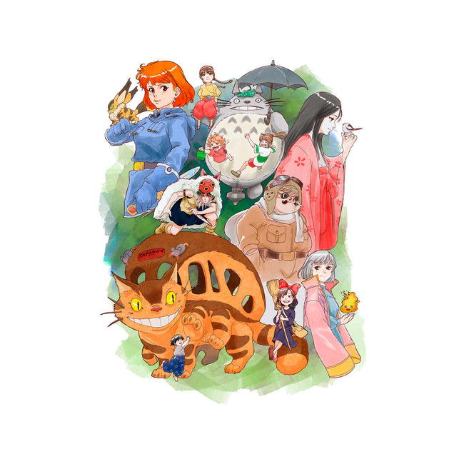 Compilation World-none removable cover w insert throw pillow-ArchiriUsagi