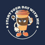 Start Your Day-mens premium tee-Douglasstencil