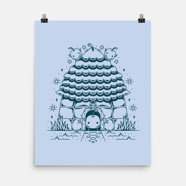 Junimo Hut-none matte poster-Alundrart