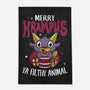Merry Krampus Ya Filthy Animal-none indoor rug-Nemons