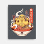 Robo Ramen-none stretched canvas-Alundrart