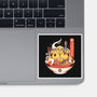 Robo Ramen-none glossy sticker-Alundrart