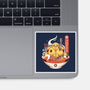 Robo Ramen-none glossy sticker-Alundrart