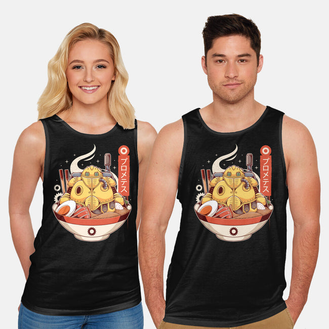 Robo Ramen-unisex basic tank-Alundrart