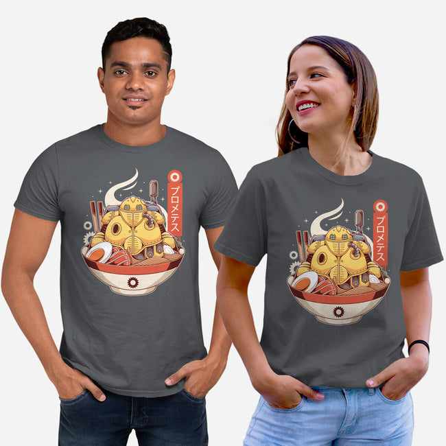 Robo Ramen-unisex basic tee-Alundrart