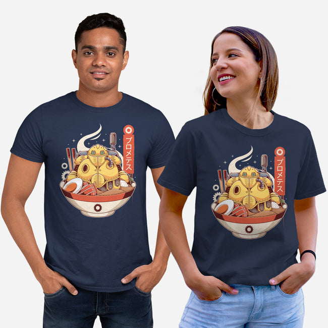 Robo Ramen-unisex basic tee-Alundrart