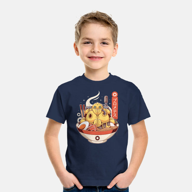 Robo Ramen-youth basic tee-Alundrart