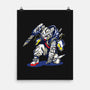 Gundam Ninja-none matte poster-Rudy