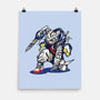 Gundam Ninja-none matte poster-Rudy