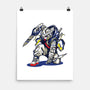 Gundam Ninja-none matte poster-Rudy