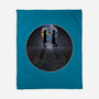 Wednesday's Window-none fleece blanket-Millersshoryotombo