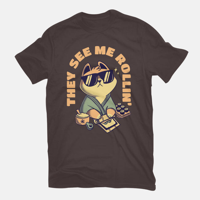 See Me Rollin-womens basic tee-Mushita