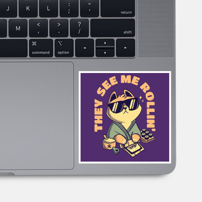See Me Rollin-none glossy sticker-Mushita