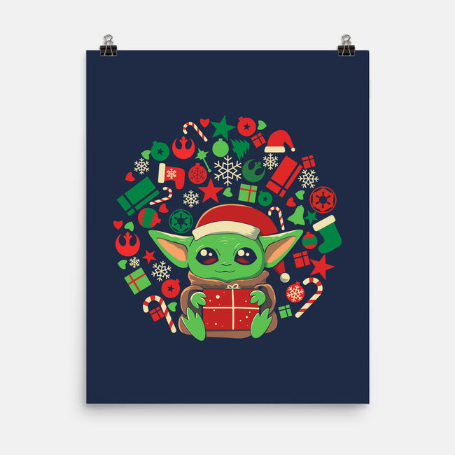 Christmas Force-none matte poster-erion_designs