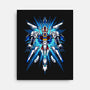Witch Gundam-none stretched canvas-spoilerinc