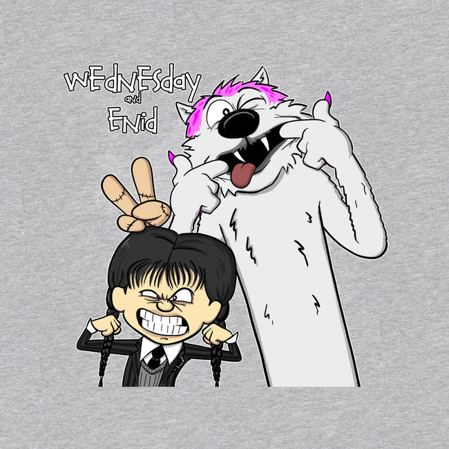Wednesday & Enid-baby basic tee-MarianoSan