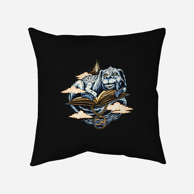 The Story That Never Ends-none removable cover throw pillow-momma_gorilla