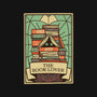 The Book Lover Tarot-none beach towel-tobefonseca