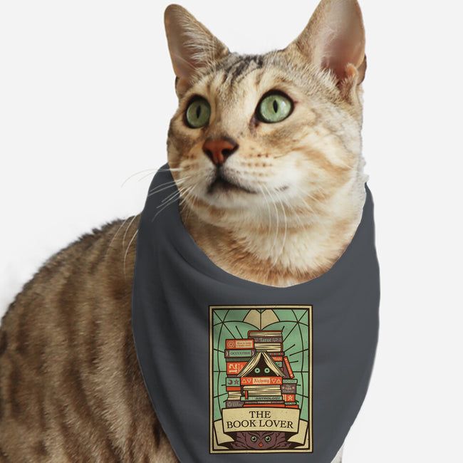 The Book Lover Tarot-cat bandana pet collar-tobefonseca