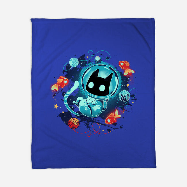 Space Adventurer-none fleece blanket-Snouleaf