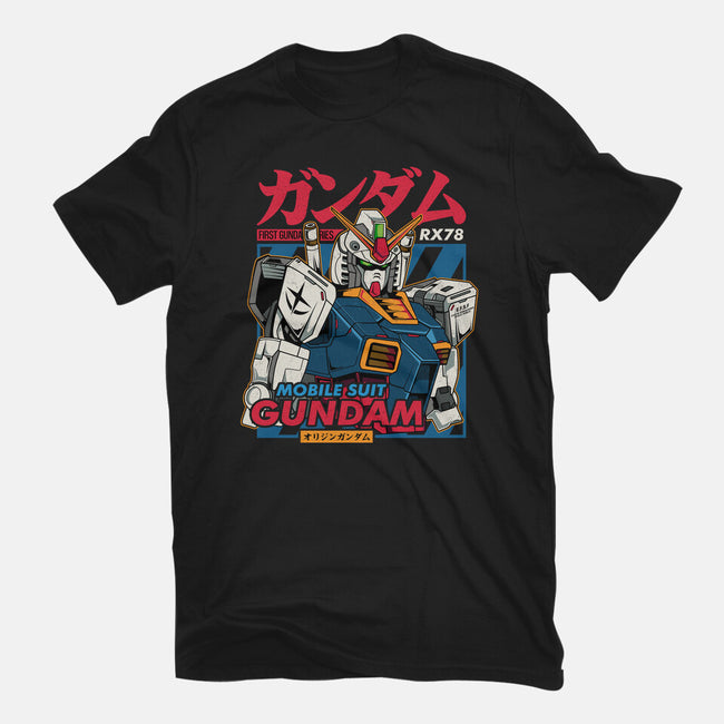 First Gundam Series-womens basic tee-hirolabs