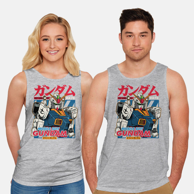 First Gundam Series-unisex basic tank-hirolabs