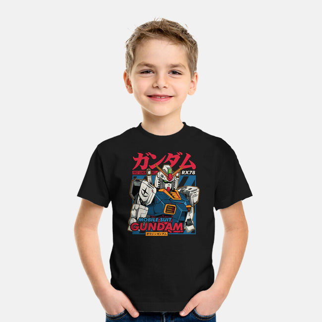 First Gundam Series-youth basic tee-hirolabs