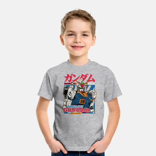 First Gundam Series-youth basic tee-hirolabs