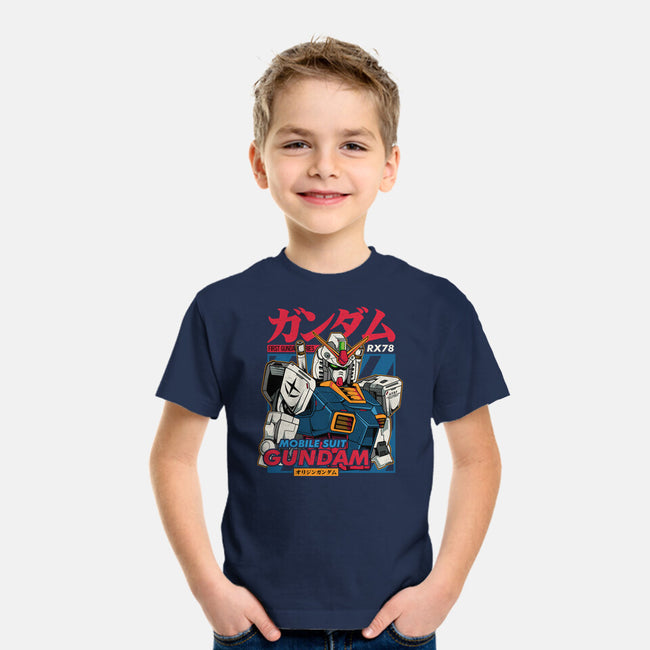 First Gundam Series-youth basic tee-hirolabs