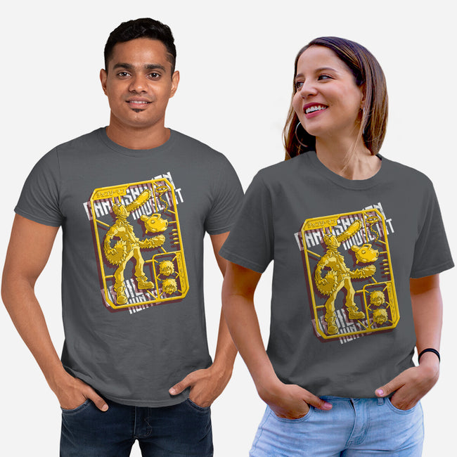 Chainsaw Model Kit-unisex basic tee-Fearcheck