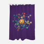 Chemical System-none polyester shower curtain-Vallina84