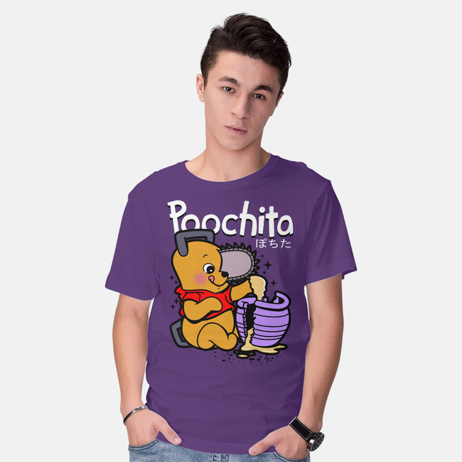 Poochita-mens basic tee-Boggs Nicolas