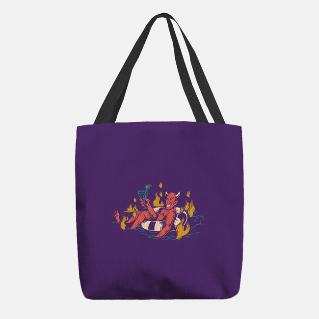 Bathing In Fire-none basic tote bag-tdK17