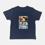 King Of The Monsters Vs Megazord-baby basic tee-DrMonekers