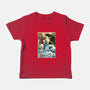 King Of The Monsters Vs Megazord-baby basic tee-DrMonekers