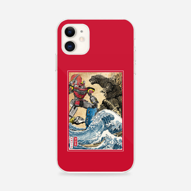 King Of The Monsters Vs Megazord-iphone snap phone case-DrMonekers