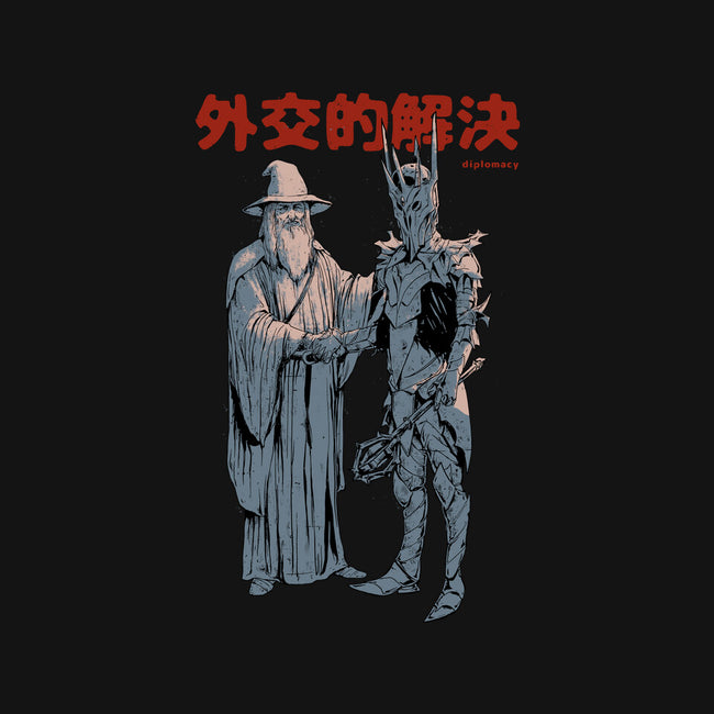 Diplomatic Solution-mens basic tee-Hafaell