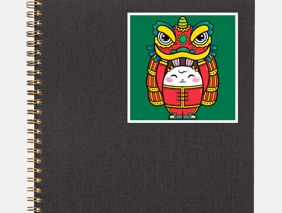Lion Dance Bunny