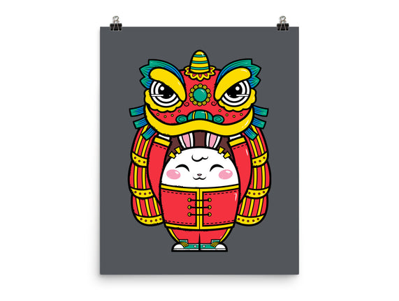 Lion Dance Bunny