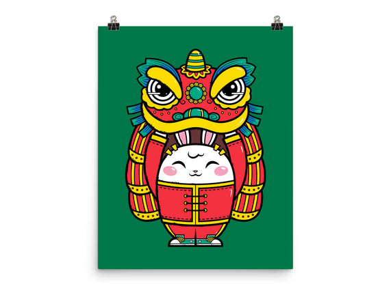 Lion Dance Bunny