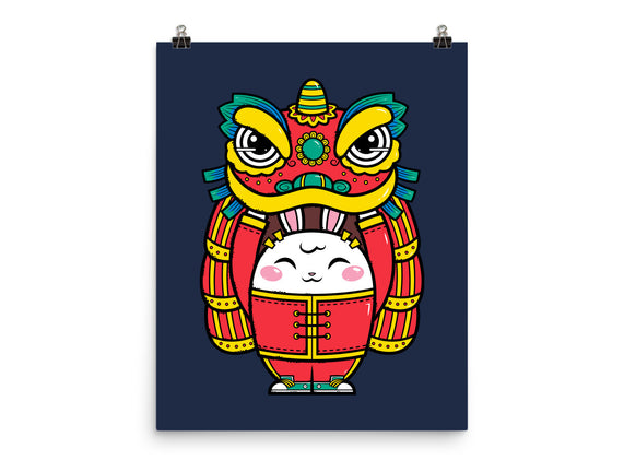 Lion Dance Bunny