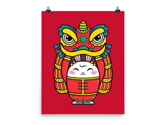 Lion Dance Bunny