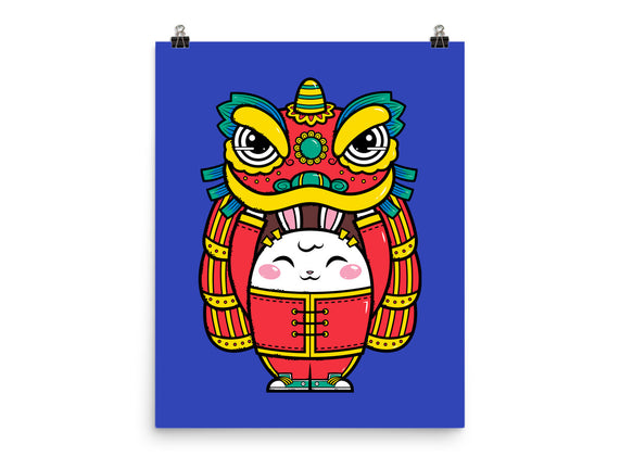 Lion Dance Bunny